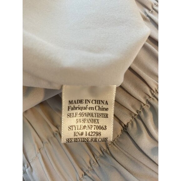 New In Women's High-Waisted Elastic Cuff Jogger Pants Size L Beige Casual - Picture 8 of 13